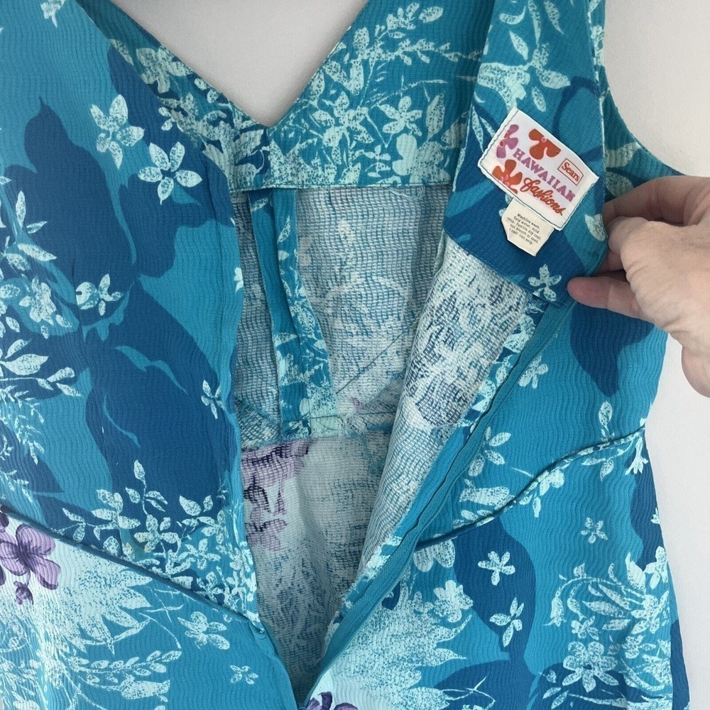 Sears Hawaiian Fashions Vintage 1970s Sleeveless … - image 7